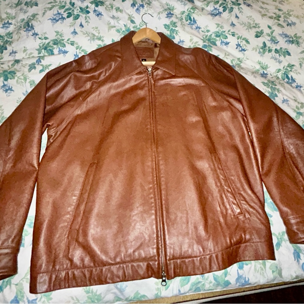 XL Golden Bear Leather Jacket